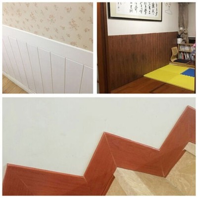 Zubehör Wandaufkleber Sockelleiste Badezimmerwand Korrosionsbeständig Küchenwand