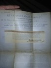 1902 Signed Banking & Insurance Paper: Provident Receipt + Aetna Policy — photo 8