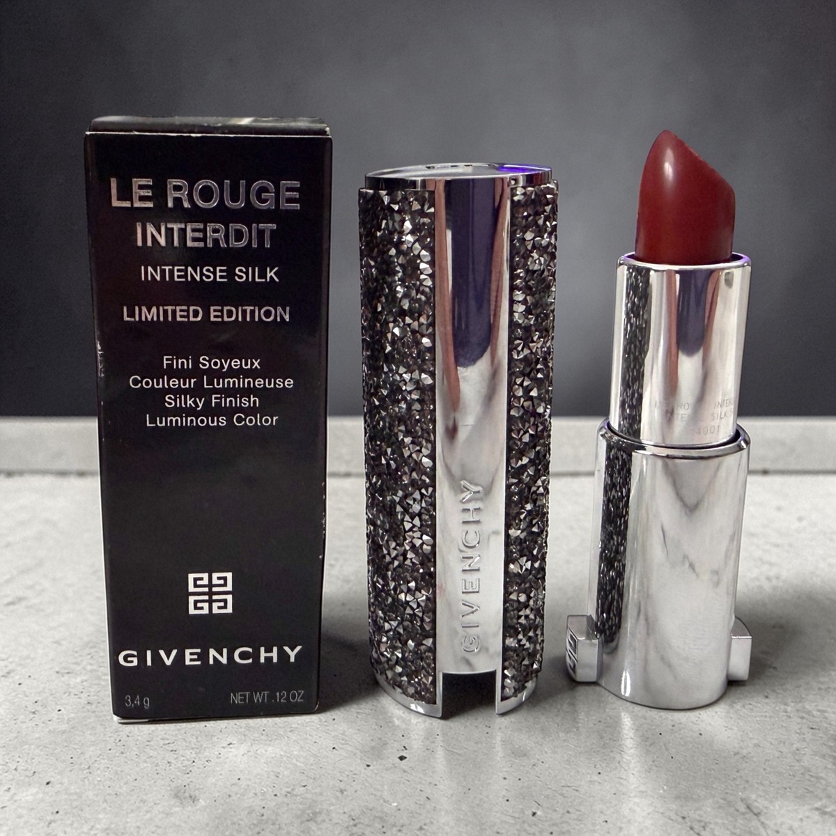 NIB Givenchy Couture BRUN CUIVRE Lipstick #502 INTENSE SILK