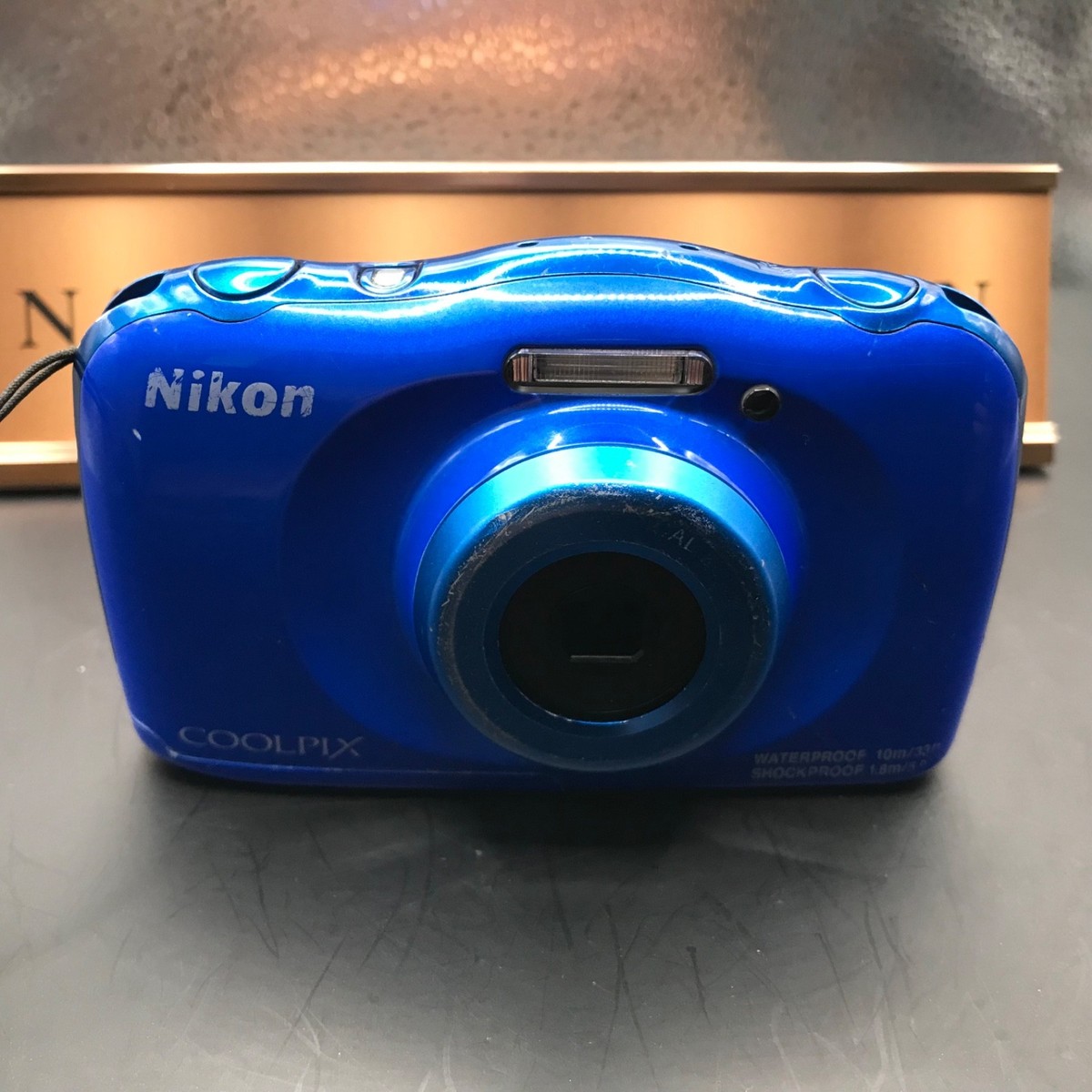 Nikon Coolpix W150 13.2 MP Waterproof Digital Camera - Blue Used