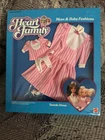 Vintage Barbie The Heart Family Mom & Baby fashion Tuxedo dress Mattel