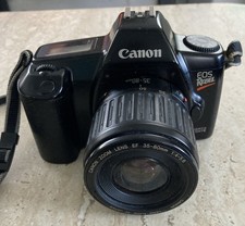 Vintage Canon EOS Rebel 35mm Film Camera 35-80mm Canon Lens Parts/Repair