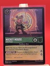 Mickey Mouse 88/204 Folie Super Rare Das erste Kapitel Disney Lorcana Karte