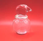 VINTAGE**RARE** STEUBEN GLASS 5" BEAR ON BALL FIGURE PAPERWEIGHT. PRISTINE!