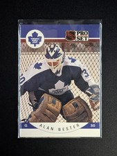 1990 Pro Set #275 Allan Bester ERR/Misspelled Alan on front Variation Error