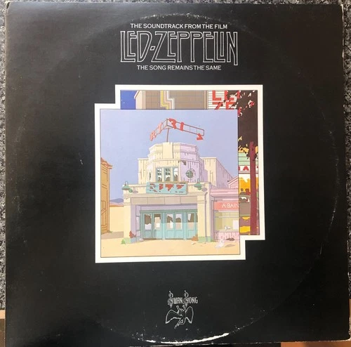 Led Zeppelin Song Remains the Same 1976 UK Swan Song VINYL LP ssk 9402 + inners