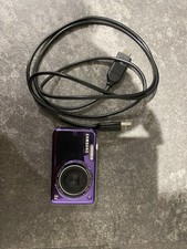 Samsung PL120 Digital Camera - 14.2MP Selfie Screen Dual View - Purple - Tested