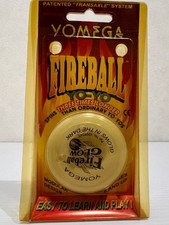 YOMEGA Fireball Hyper Yo-Yo Glow Vintage Collectible Used Unopened Deadstock