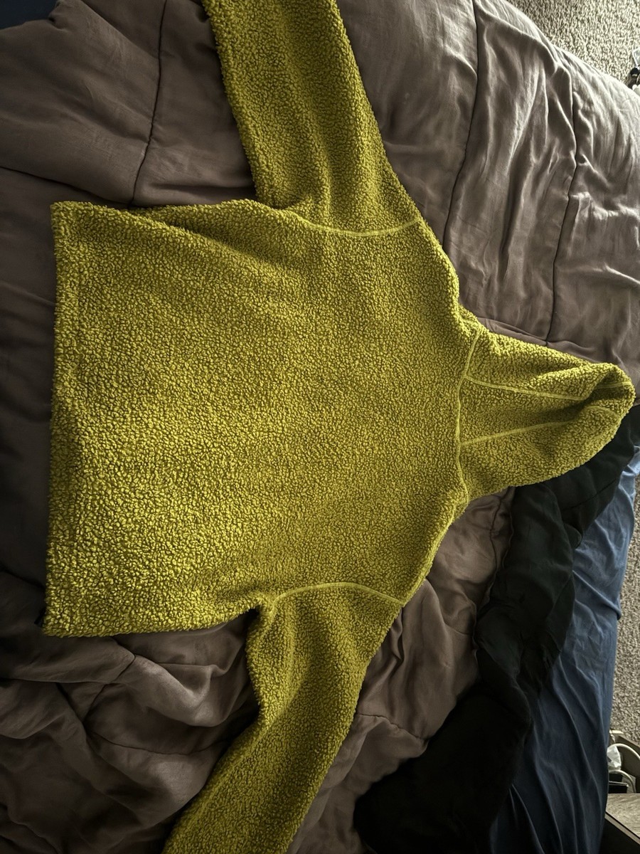 5mc2 Lab Ninja Fleece Size Medium Streetwear Boxy Bright Green | eBay