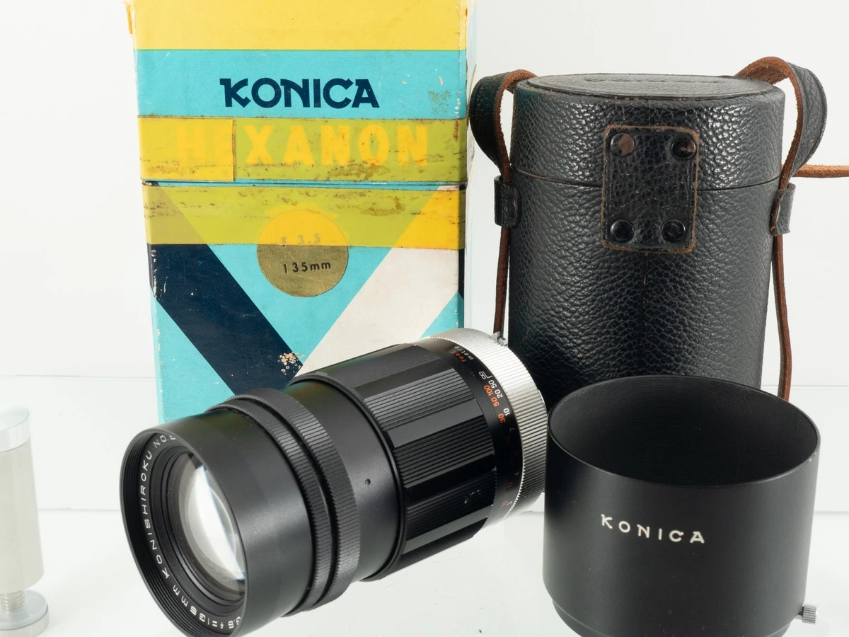 Konica Minolta f/3.5 Camera Lenses 135mm Focal for sale - eBay
