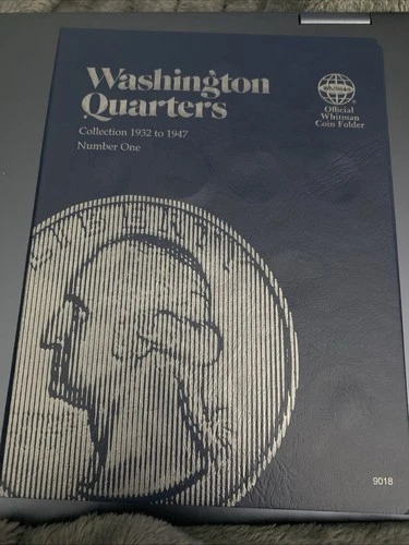 Washington Quarter Starter Album - 1942 To 1947 - Includes 7 Coins