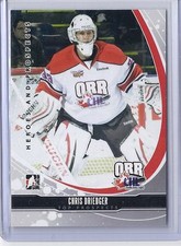 2012-13 IN THE GAME HEROES AND PROSPECTS CHRIS DRIEDGER ITG TOP PROSPECTS TP-15
