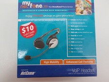 NETCOMM MYNETFONE VMNF25 VOIP HEADSET