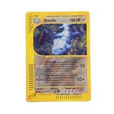 Pokemon Card Steelix H23/H32 Set Aquapolis Inglese Near Mint Cosmos Holo Rare