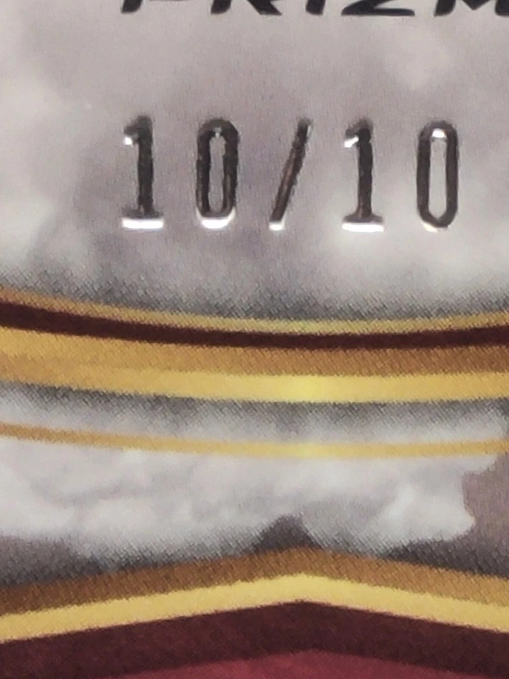 VICTOR OLADIPO 2022-23 SELECT IN FLIGHT AUTOGRAPH GOLD HEAT AUTO 10/10 🔥 🔥 - Image 4 of 4