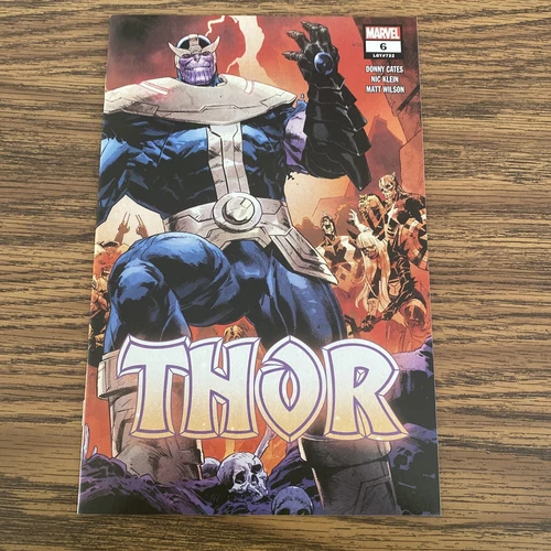 Thor #6 2020 2nd Print 1st Appearance & Cover Of Infinity Mjolnir THANOS NM Key