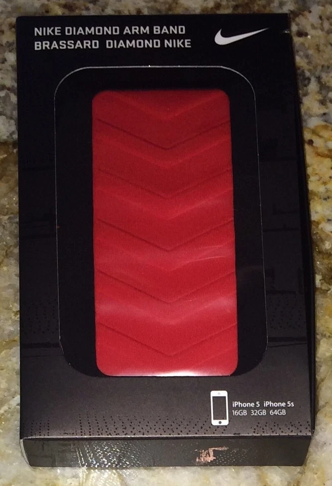 NIKE Diamante Brazalete iPhone 5 5S iPod Dispositivo Portador Correr Entrenamiento Nuevo en Caja Para Hombres O/S Foto 4 de 4