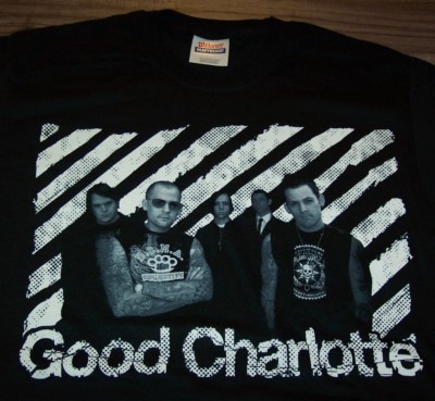 GOOD CHARLOTTE BAND T-Shirt SMALL NEW | eBay
