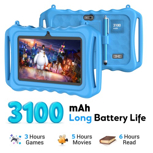 Kids Tablet Android. 13 7/10 Inch WIFI 4-core Tablet 9GB+64/128GB PC Dual Camera - Picture 19 of 24
