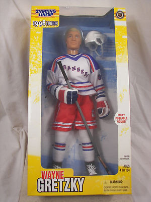 New 1998 Wayne Gretzky Starting Lineup Action Figure Sealed Box The Great One