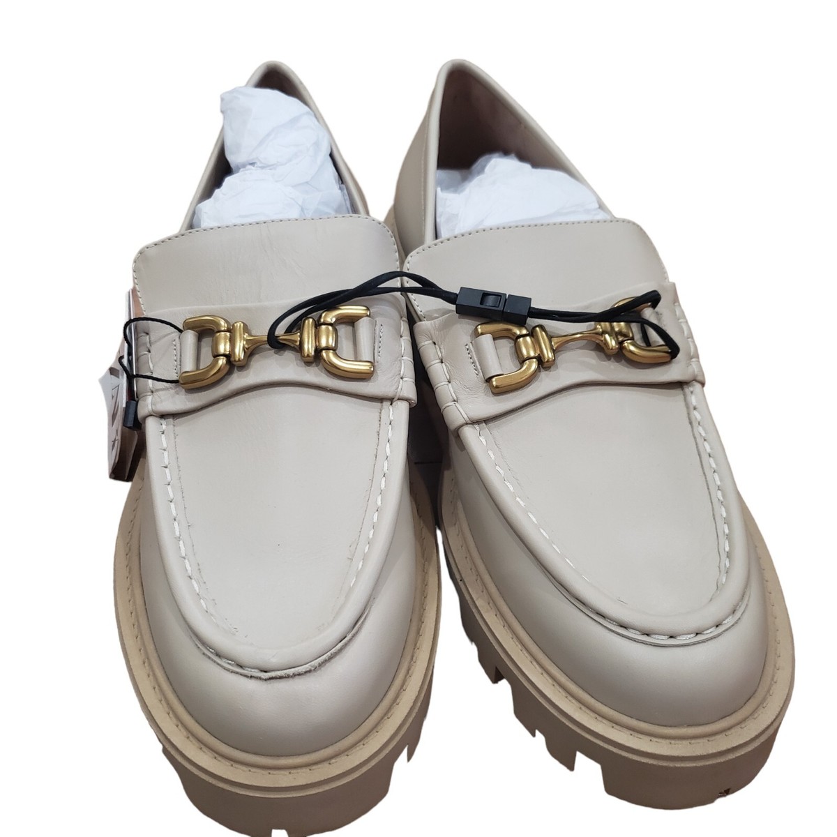 New With Tags Zara Man Lug Soles Shoes. Beige. Size: 10 Zara kids girls shoes lug sole loafers size | Mercari main image 3