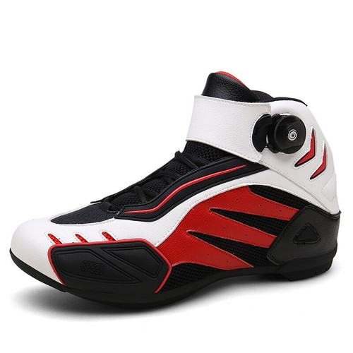 Men's Motorcycle Boots Non-slip Biker Riding Boots Breathable Touring Shoes - 第 5/21 張圖片