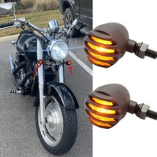 2X For Honda Shadow VT VTX VLX 750 1100 1300 1800 Turn Signals Indicators Lights