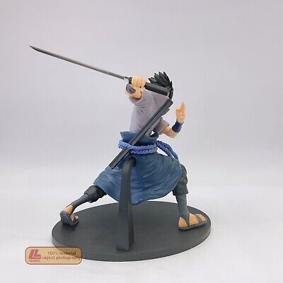 Anime ninja Shippuden Uchiha Shisui Eye bleeding Head Bust PVC Figure Toy  Gift