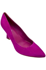 Marc Fisher Women's Relka Heel Pump Magenta Suede