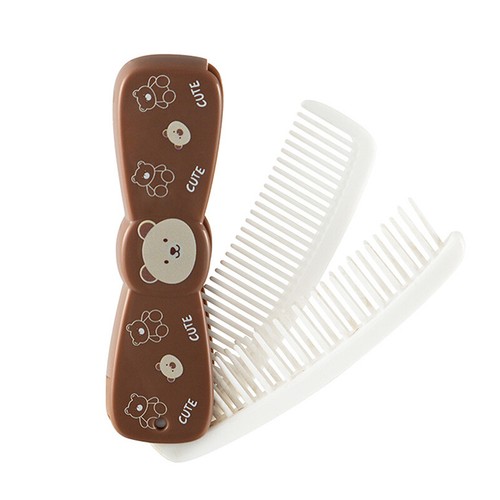 Kawaii Mini Carry Comb Portable Folding Anime Bow Shape Plastic Bangs Comb_Q - Picture 12 of 17