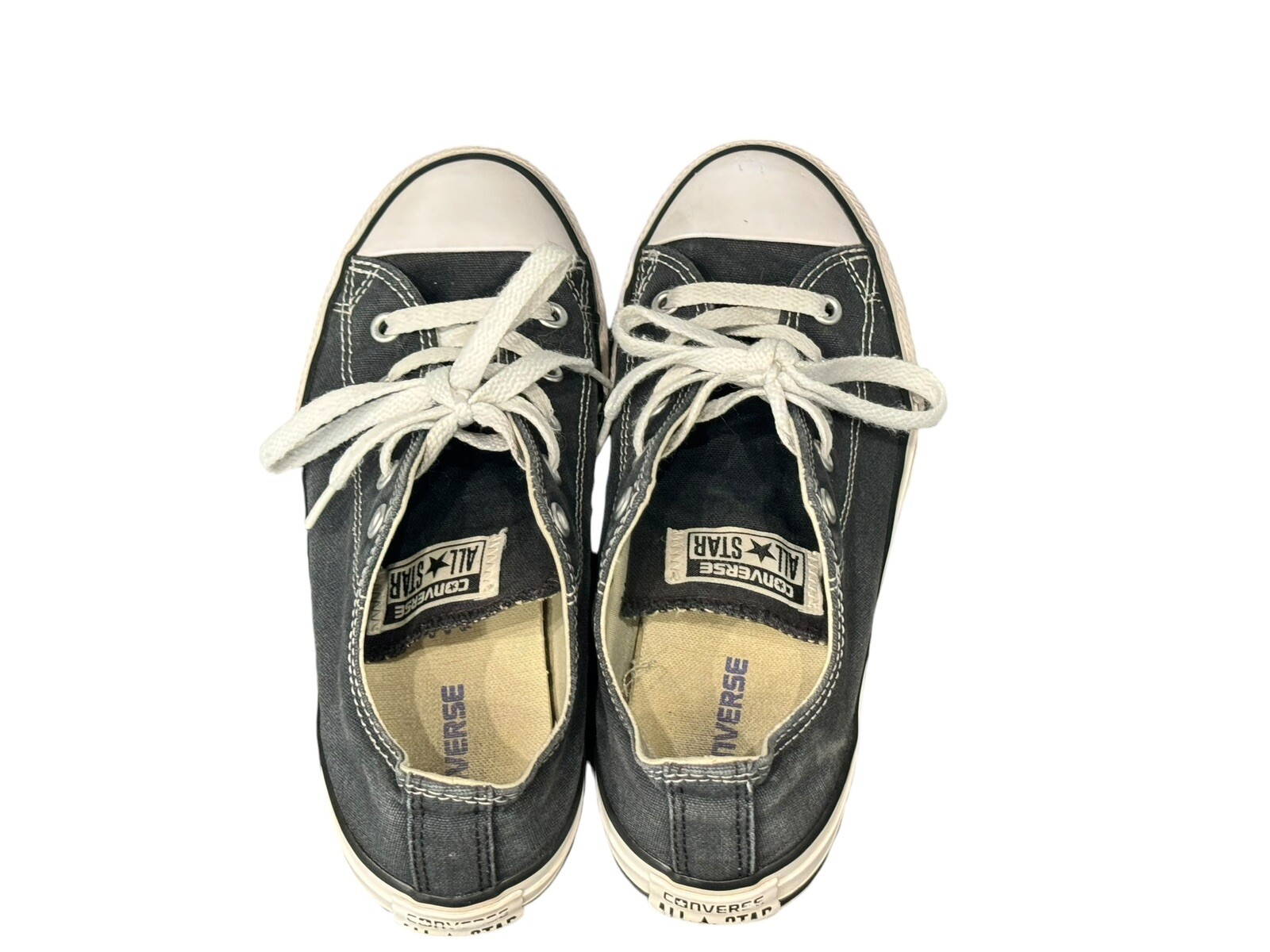 Converse Allstar Kid’s Unisex Black & White Sneakers - Size 3 thumbnail 5