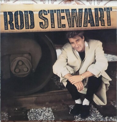 ROD STEWART - SAME (1986) WEA USA. PRESS Vinyl LP vg+..