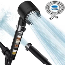 FEELSO High Pressure Shower Head with Handheld Spray Combo, Filtered ShowerHead