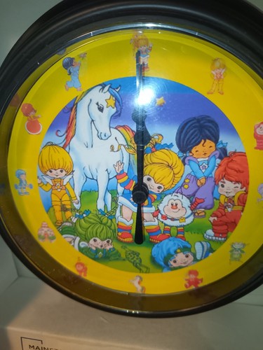 Rainbow Brite Kids Sprite Clock New In Box - Picture 16 of 20