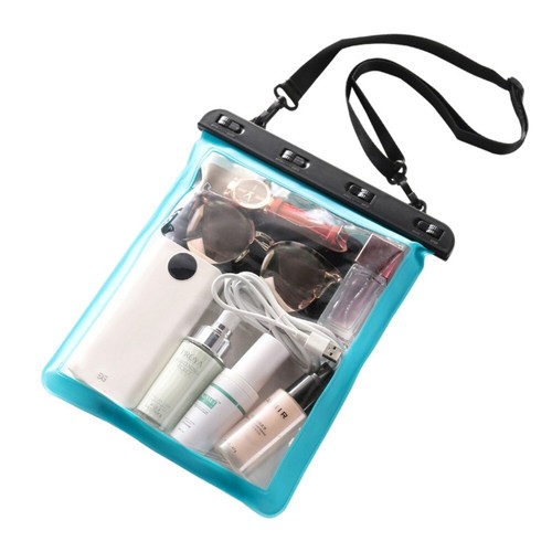 Adjustable Shoulder Strap Clear Shoulder Bag PVC Crossbody Bag Summer - Picture 18 of 18