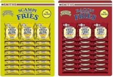 Smith’s Scampi and Bacon Fries With Lemon & Bacon Flavored Pub Card Bundle Snack