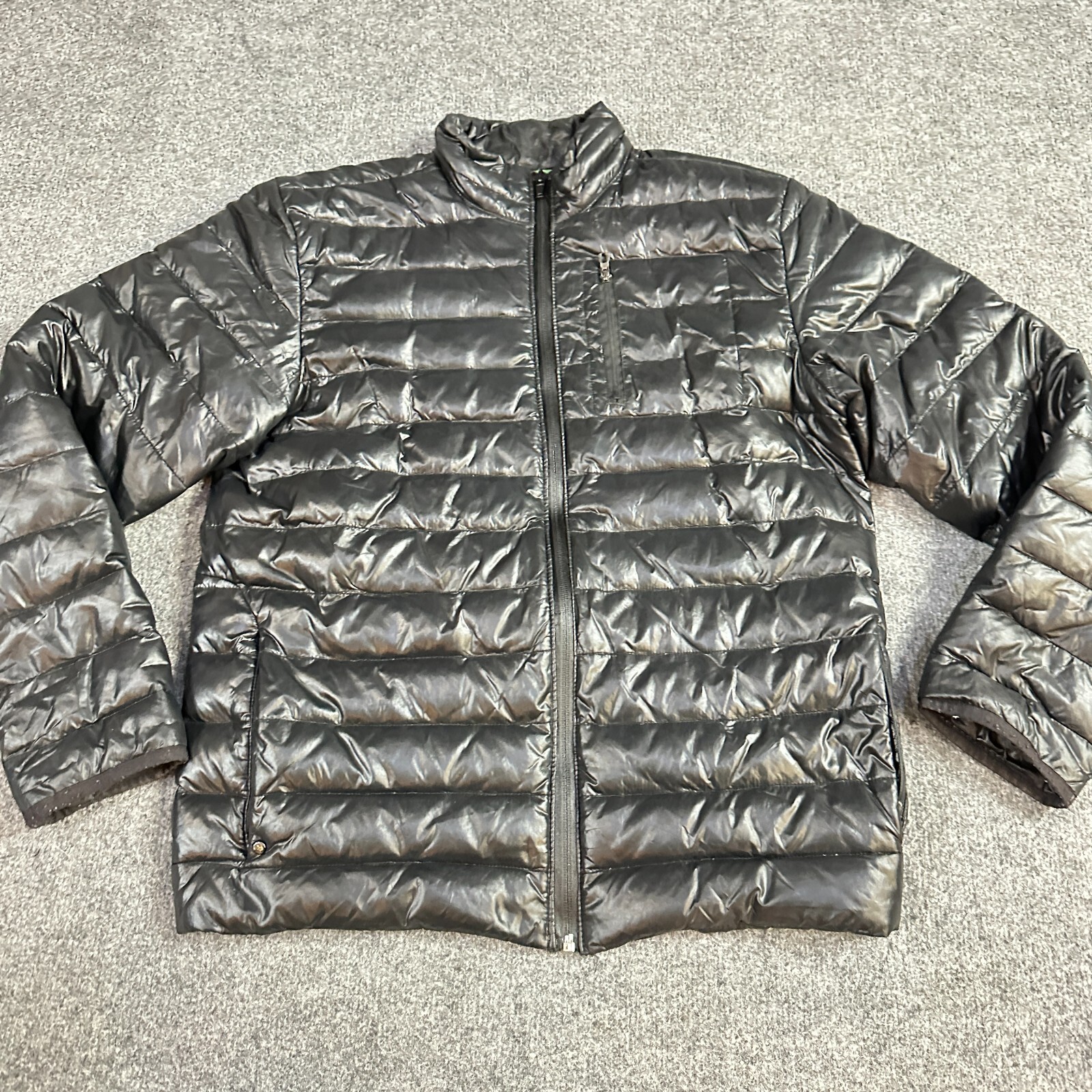 Polo Ralph Lauren Puffer Jacket S Black Down Feathers Gem