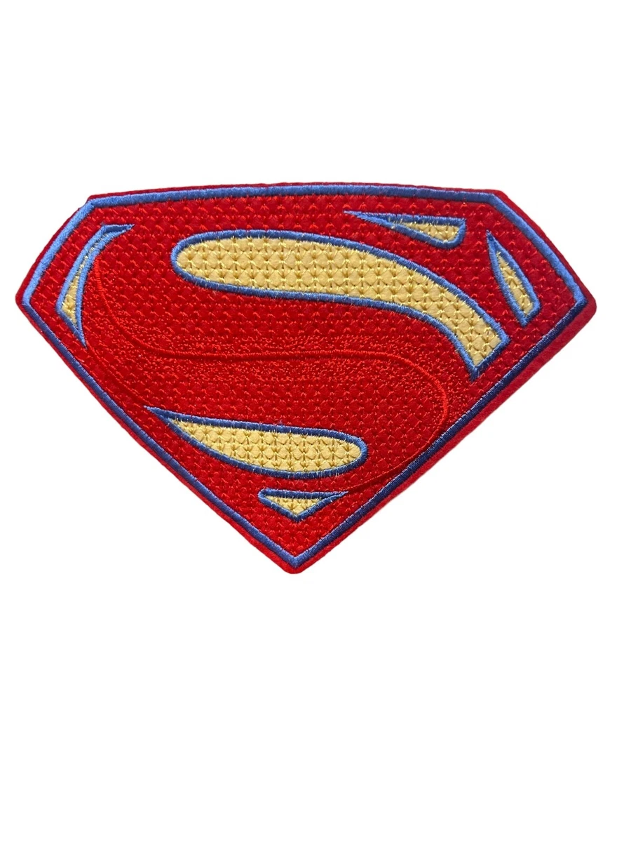 Superman Patch à repasser/coudre brodé badge Logo Emblème Symbole film