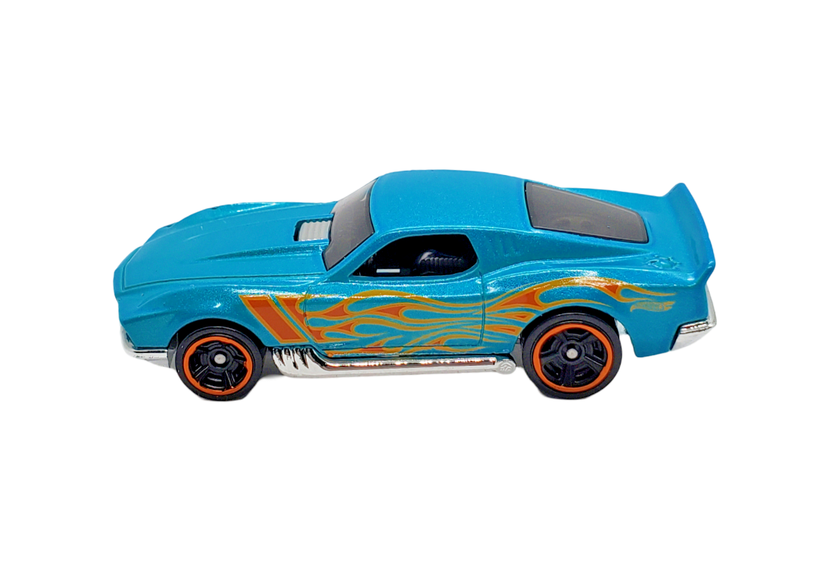 2024 Hot Wheels Blvd Bruiser - Light Blue - HW FLAMES