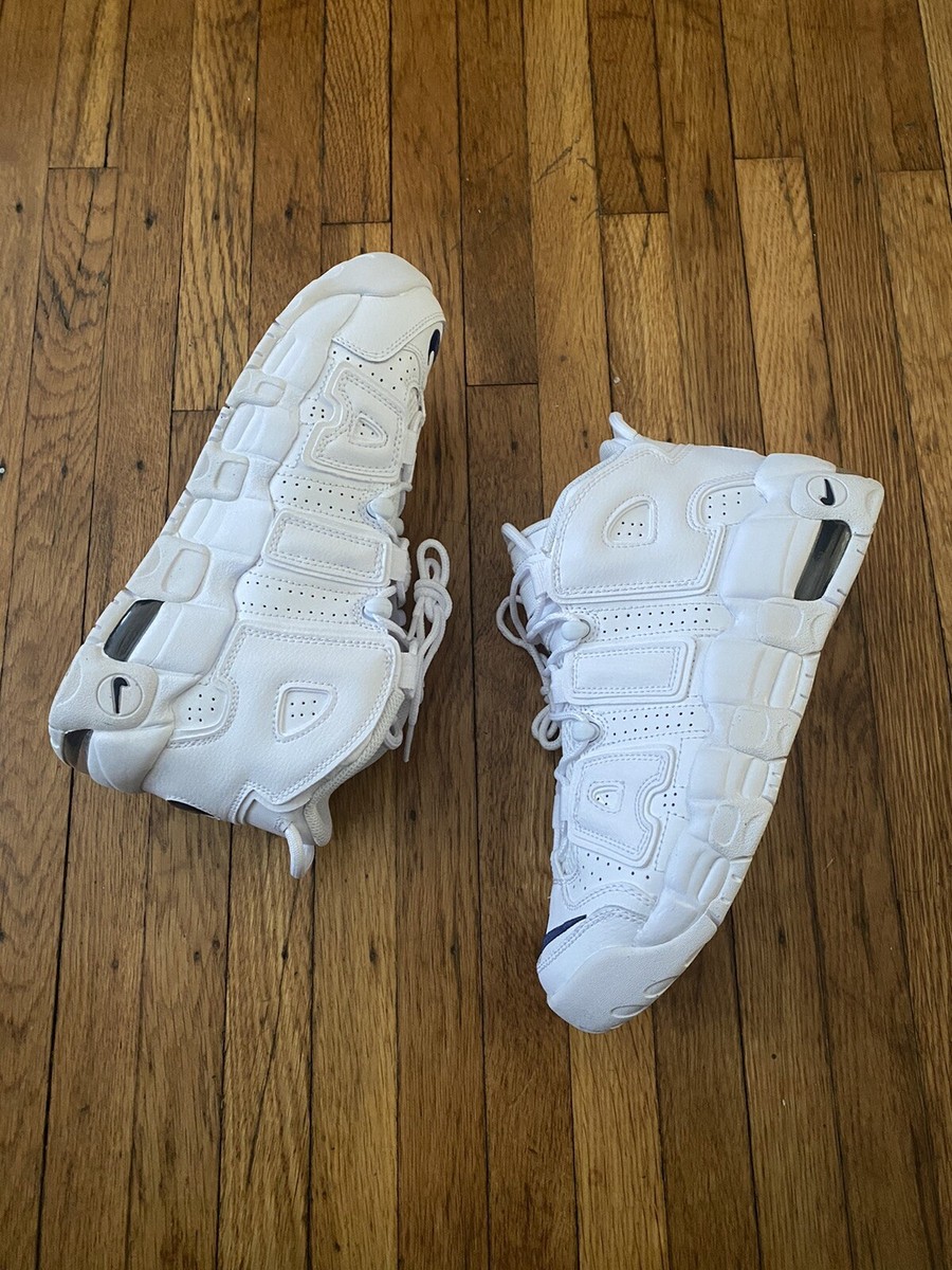 ★NIKE★AIR MORE UPTEMPO JUNIOR WHITE DH9719-100 Nike DH9719-100 Air More Uptempo Grade School Lifestyle Shoe