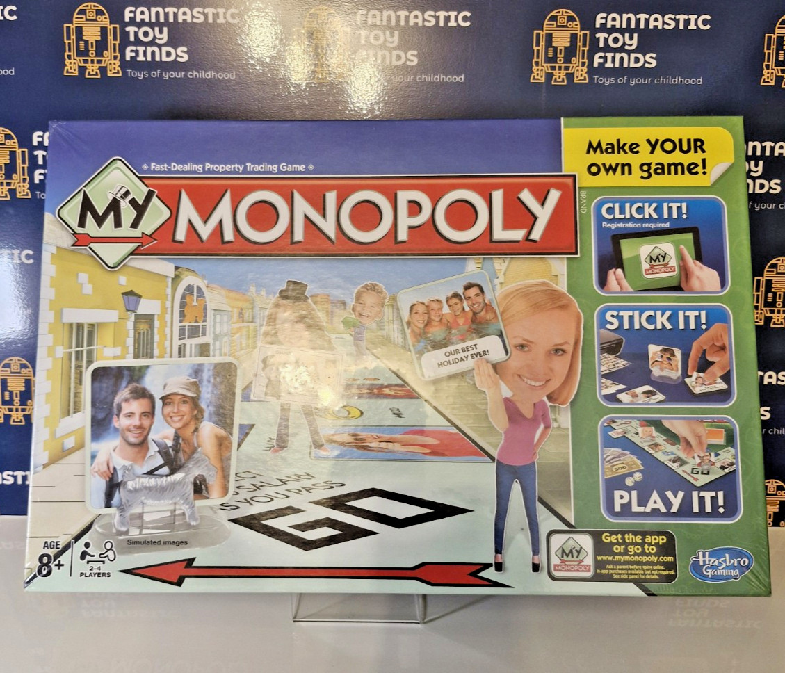 Parker Hasbro Gaming My Monopoly board game - New/Sealed