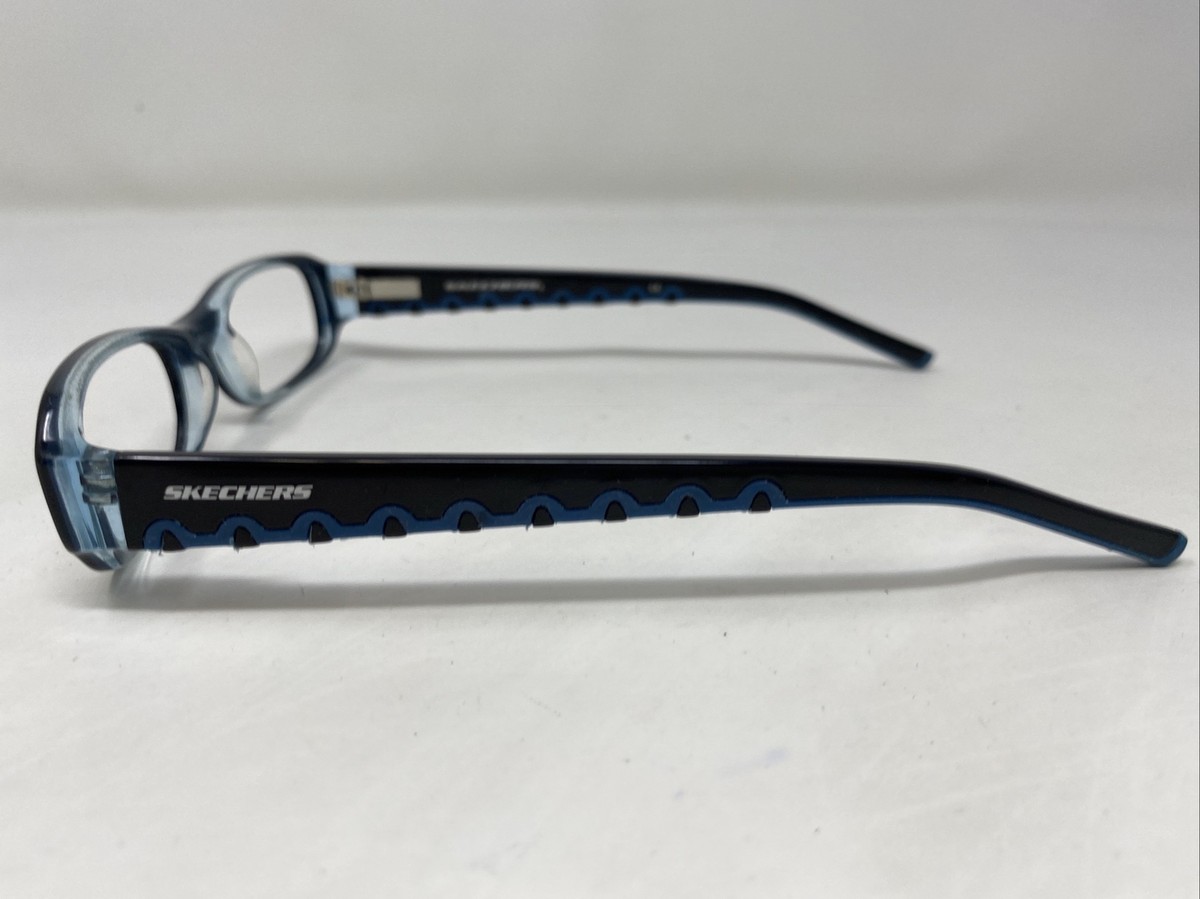 Skechers SK 2036 BLKTL 50-16-135 Black/Teal Full Rim Eyeglasses