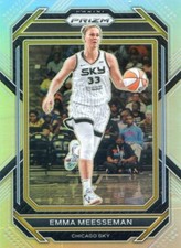 2023 Panini Prizm WNBA EMMA MEESSEMAN #41 SILVER PRIZM SKY
