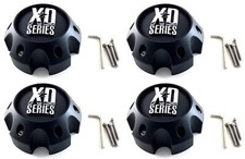 4 Xd Series Black Center Caps For 6l Xd813 Batallion Xd798 Addict Xd800 Misfit 4 Xd Series Black Center Caps For 6l Xd813 Batallion Xd798 Addict Xd800 Misfit