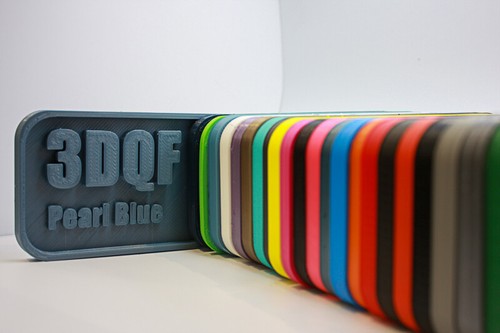 3DQF UK Manufactured Pearl Blue 3D Printing Filament 1.75mm PLA 1KG - 第 3/7 張圖片