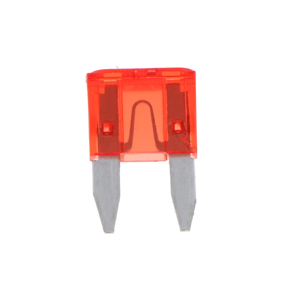 10Pcs 10A 12V Car Mini Blade Inline Fuse Holder Waterproof Dustproof Cover 18AWG - image 2 of 4