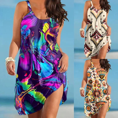 ärmelloses sommerkleid damen Clearance