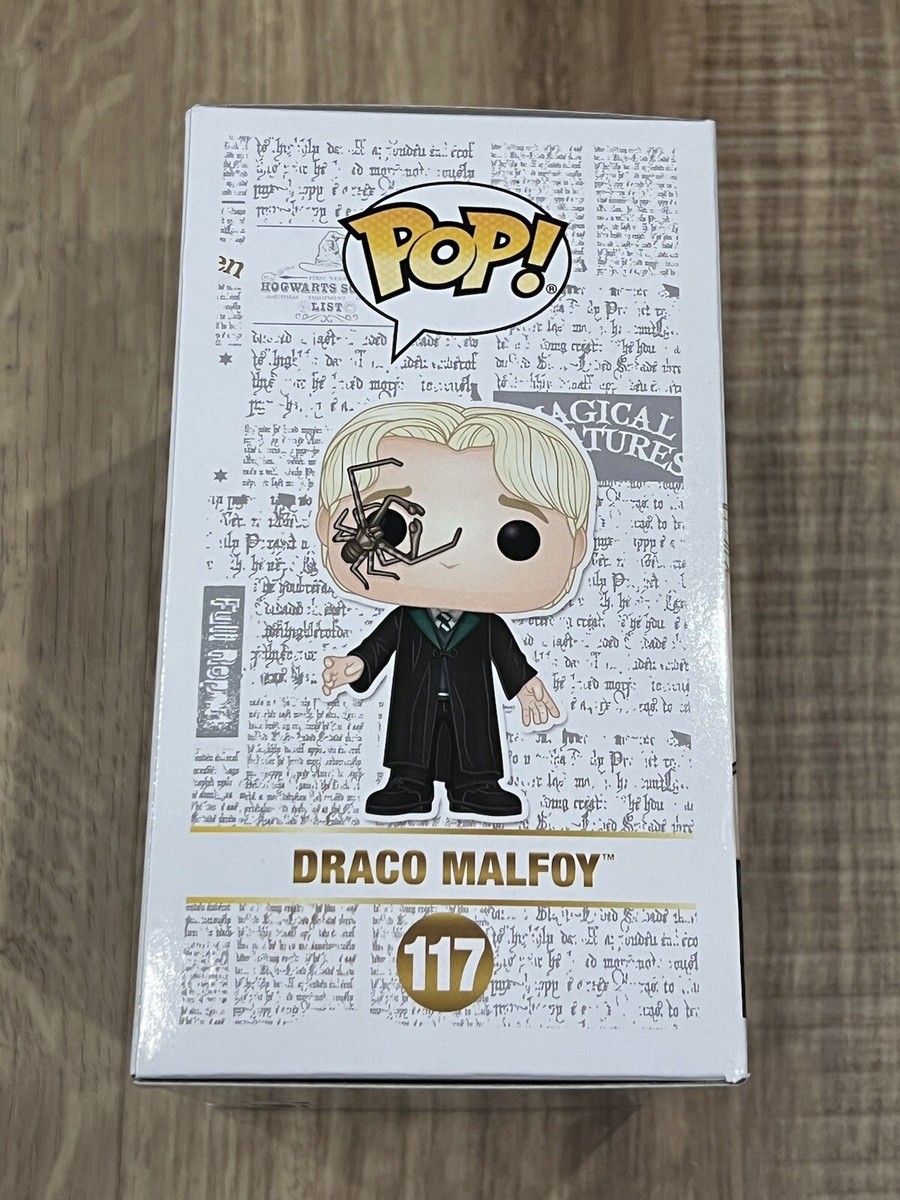 Funko POP! Harry Potter #117 Draco Malfoy w/ Whip Spider W/ Protector | eBay