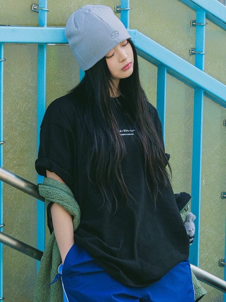 NewJeans X Hiroshi Fujiwara COLLER T-SHIRT SIZE XL | eBay