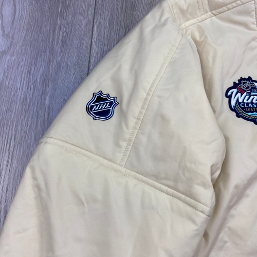 Fanatics Las Vegas Golden Knights Jacket S Beige 2024 NHL Winter Classic Hooded - Picture 5 of 17